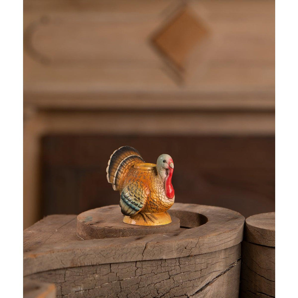 Vintage Turkey Candlestick by Bethany Lowe Designs