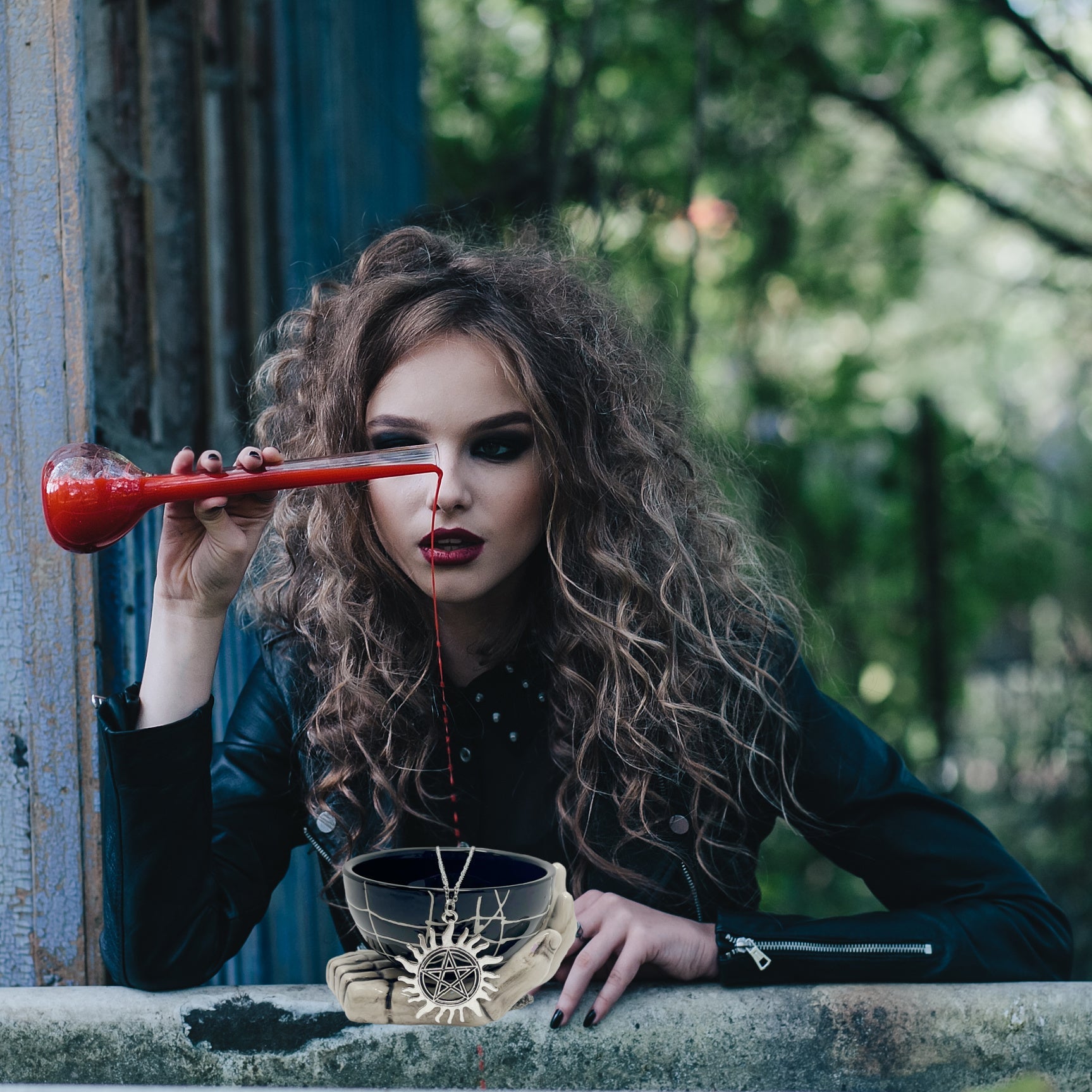 Anti Possession Symbol necklace