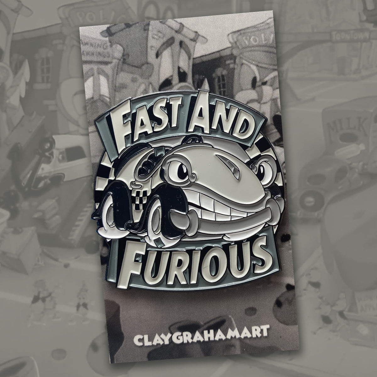Fast and Furious 2&quot; Soft Enamel Pin