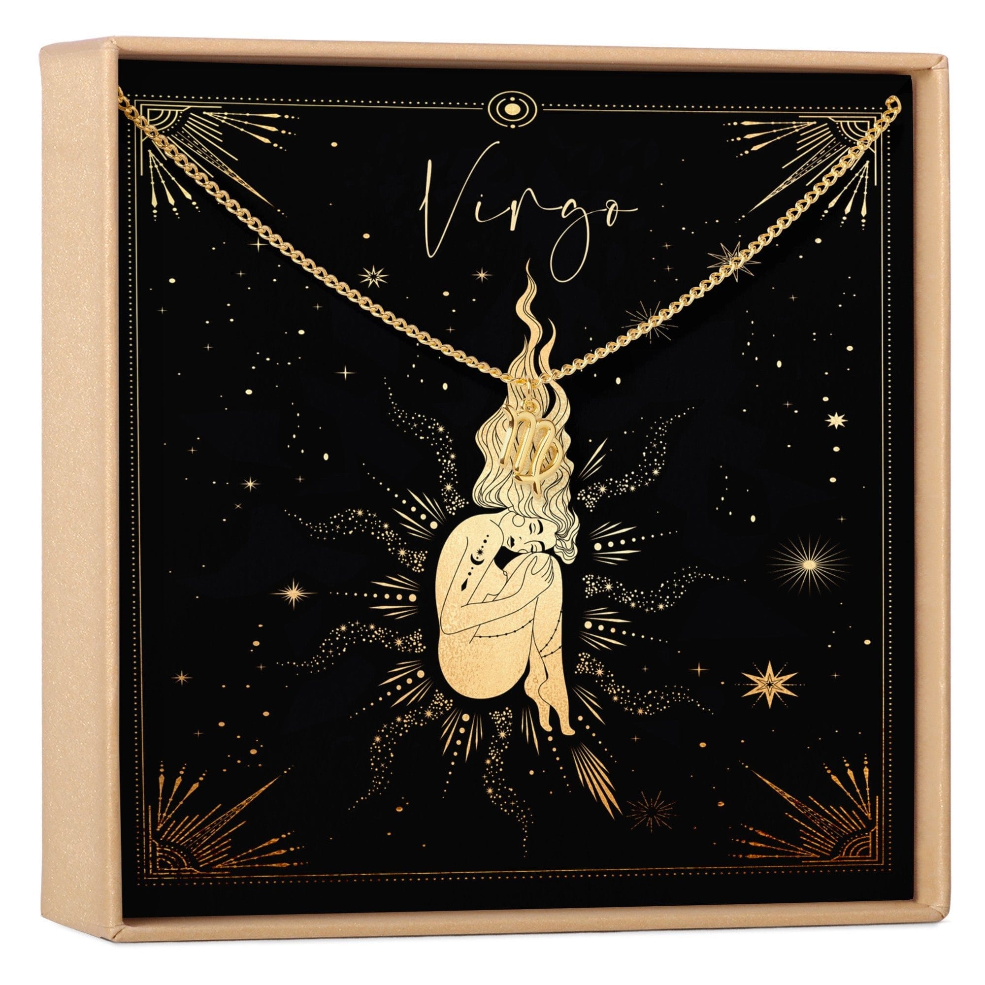 Virgo Zodiac Deity Necklace