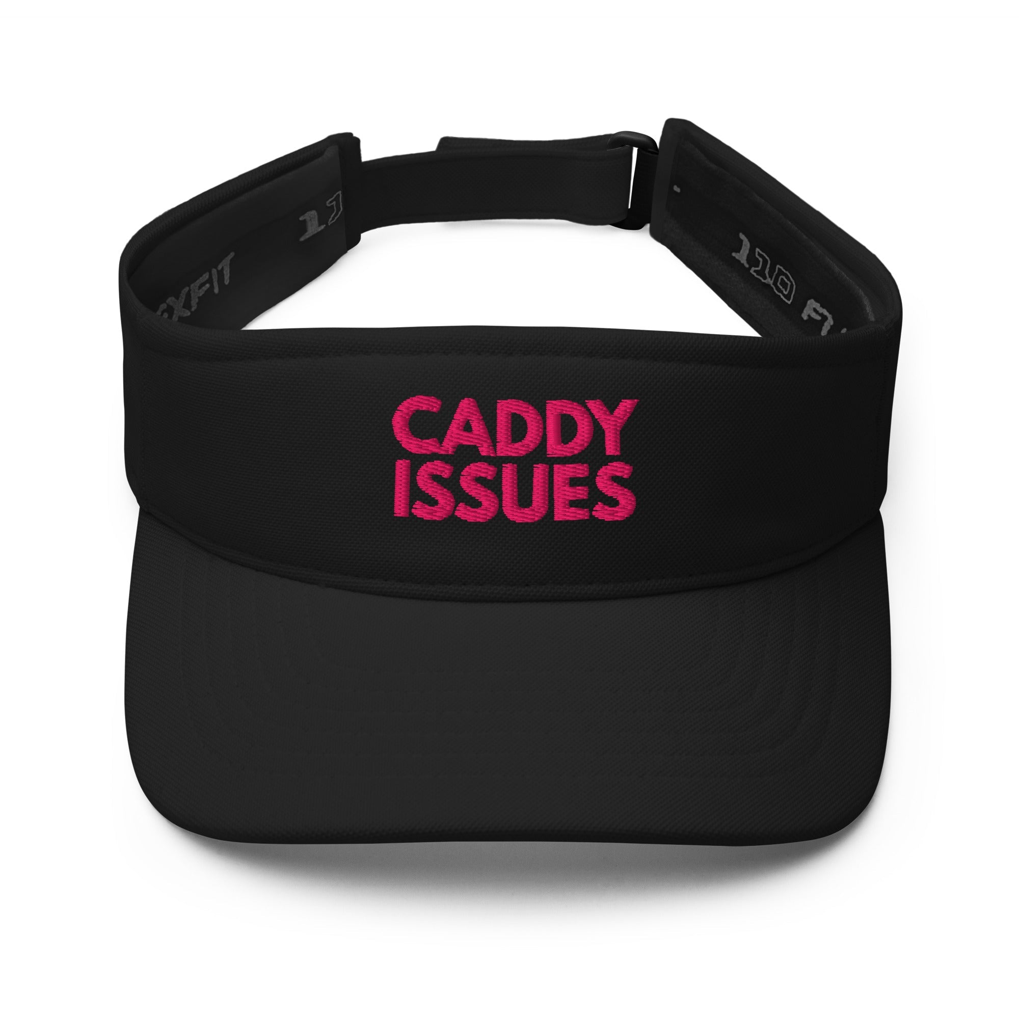 Caddy Issues Embroidered Golf Visor for Women