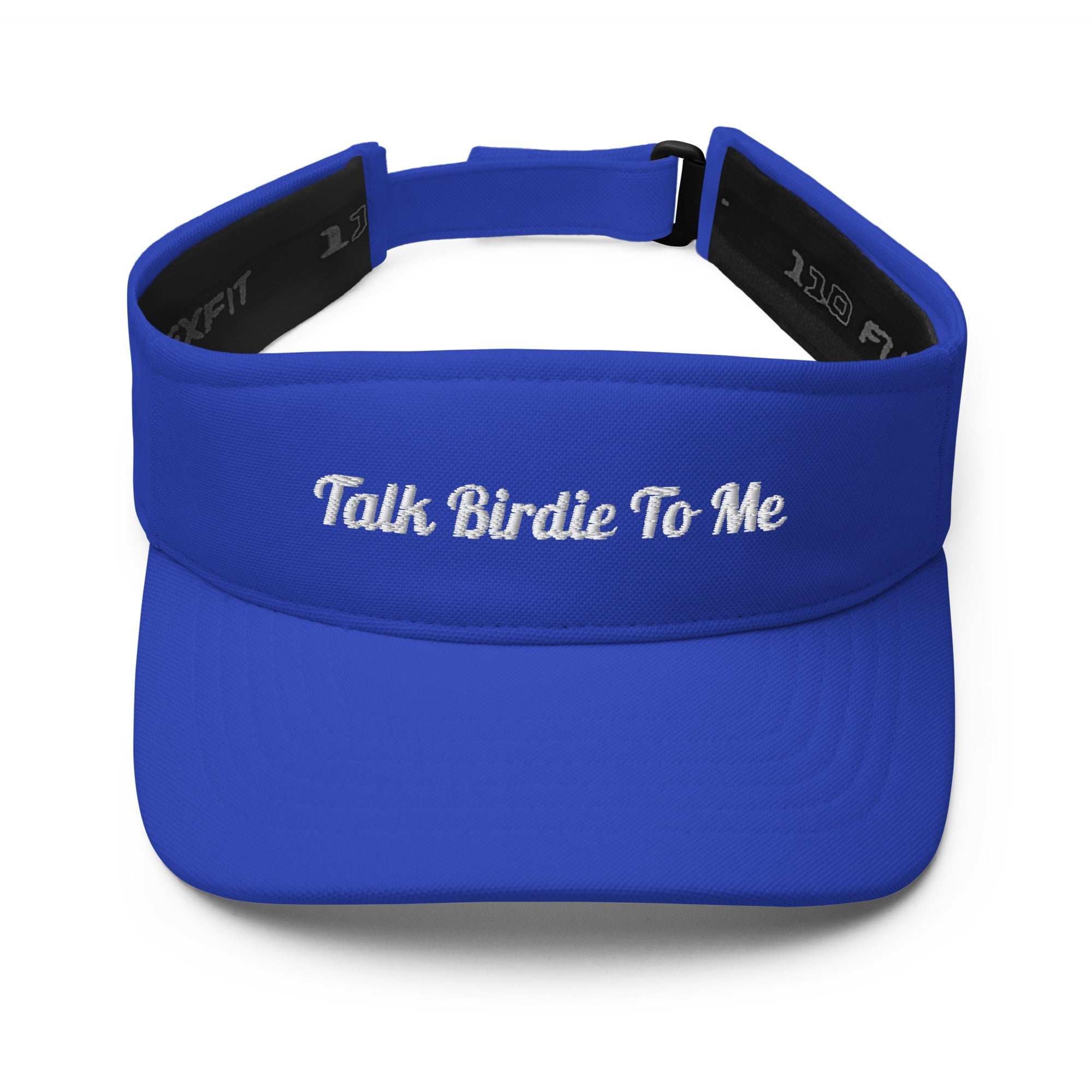 "Talk Birdie To Me" Embroidered Visor