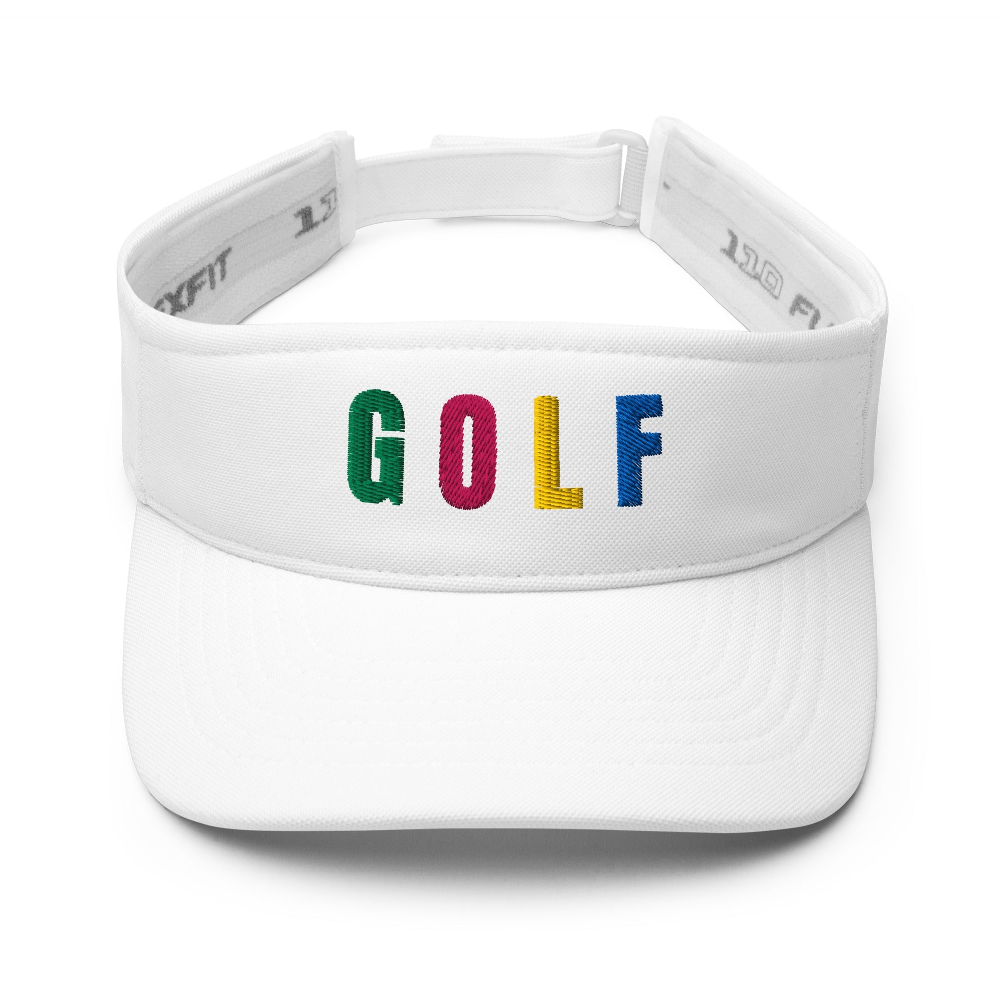 GOLF Embroidered Lightweight Women&amp;#39;s Visor – Birdie Pop Collection