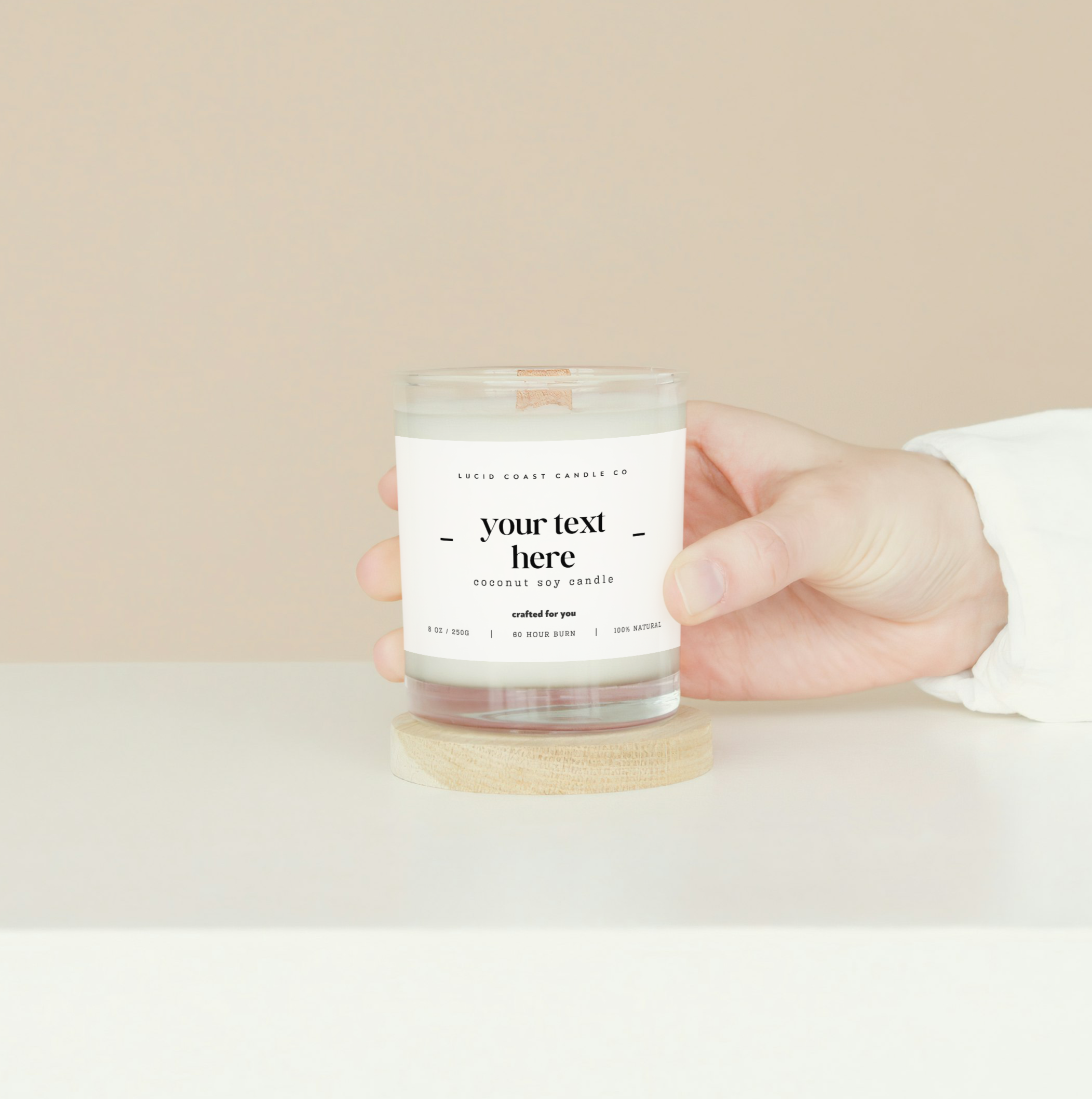 Personalized Custom Candle