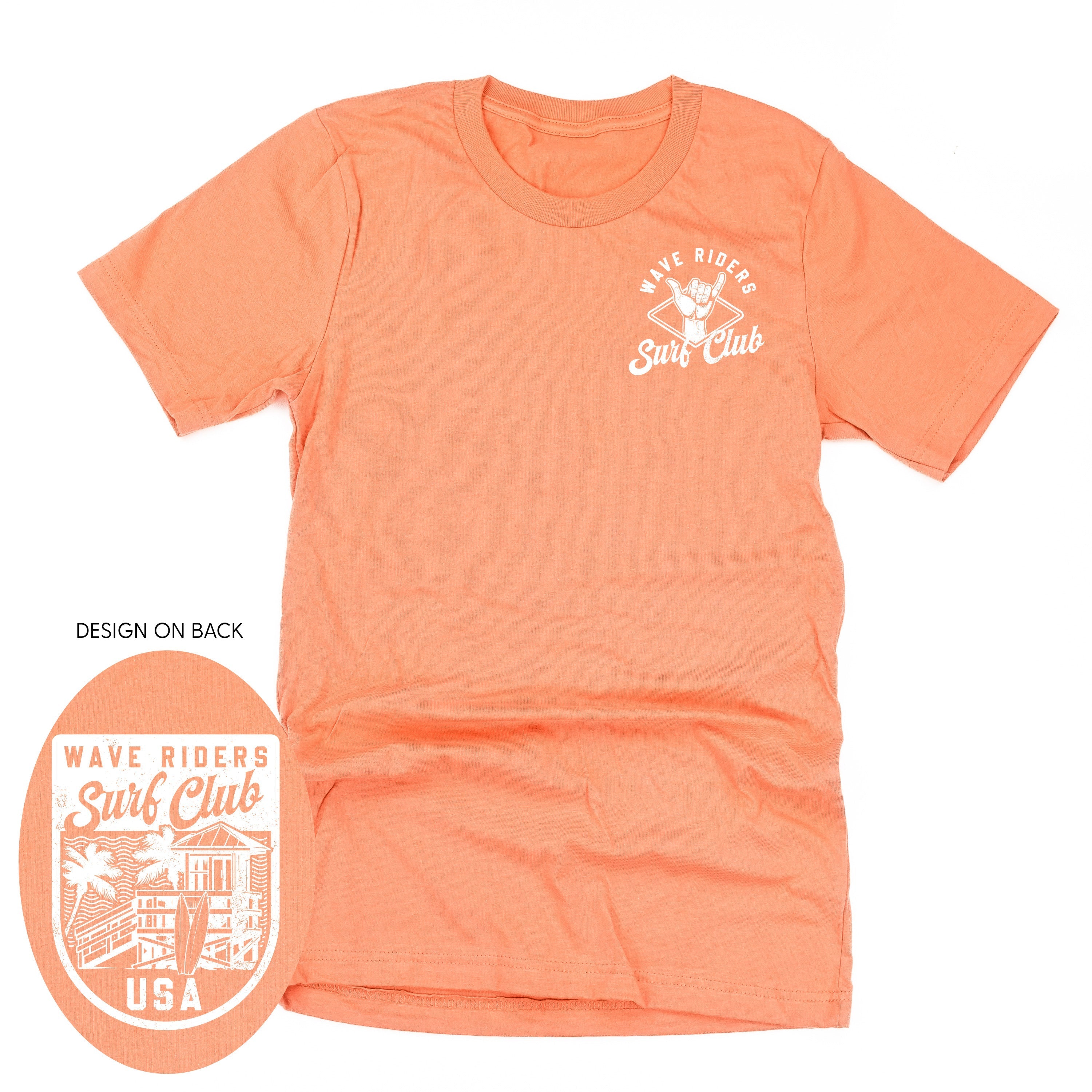 Wave Riders Surf Club (pf&amp;b) - Unisex Tee