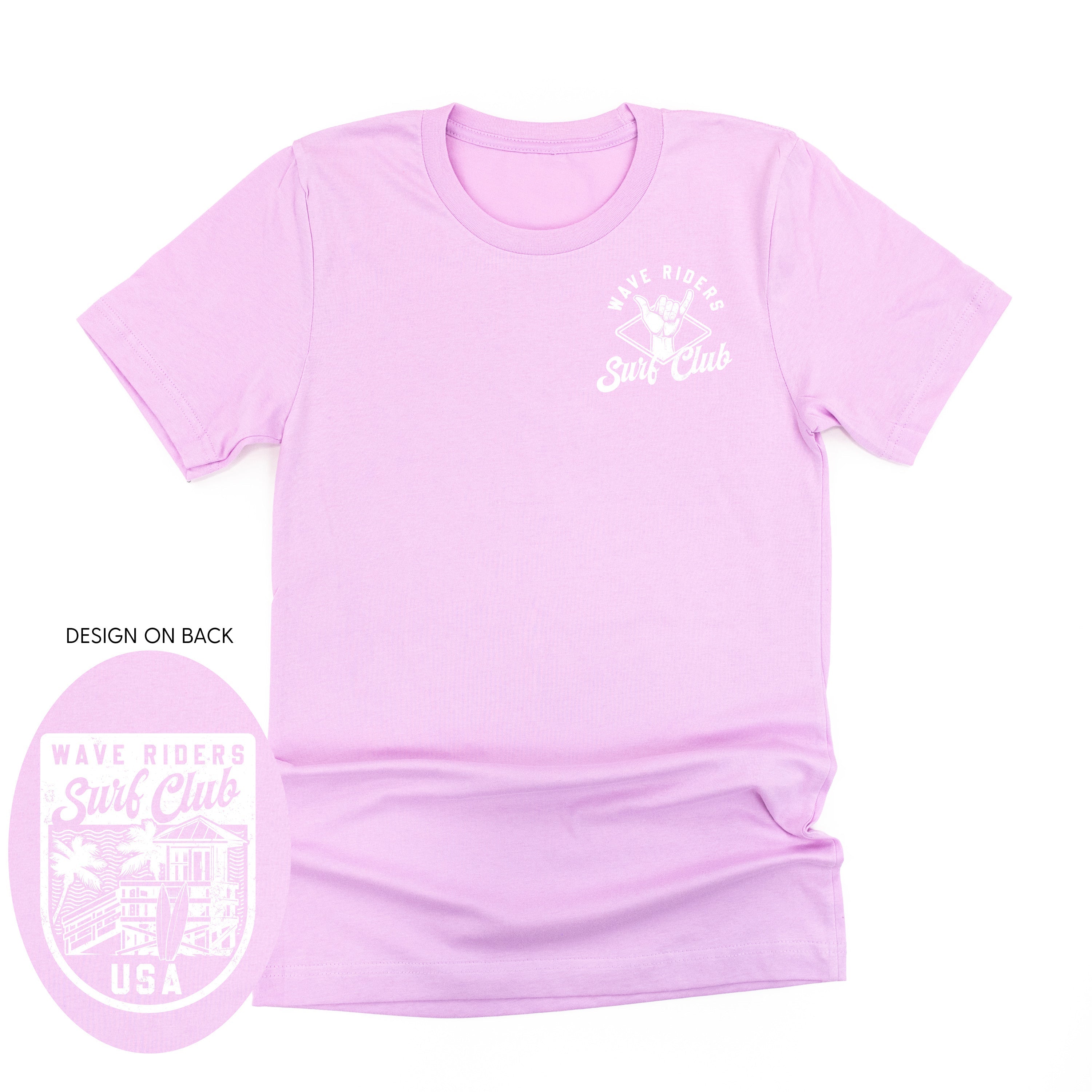 Wave Riders Surf Club (pf&amp;b) - Unisex Tee