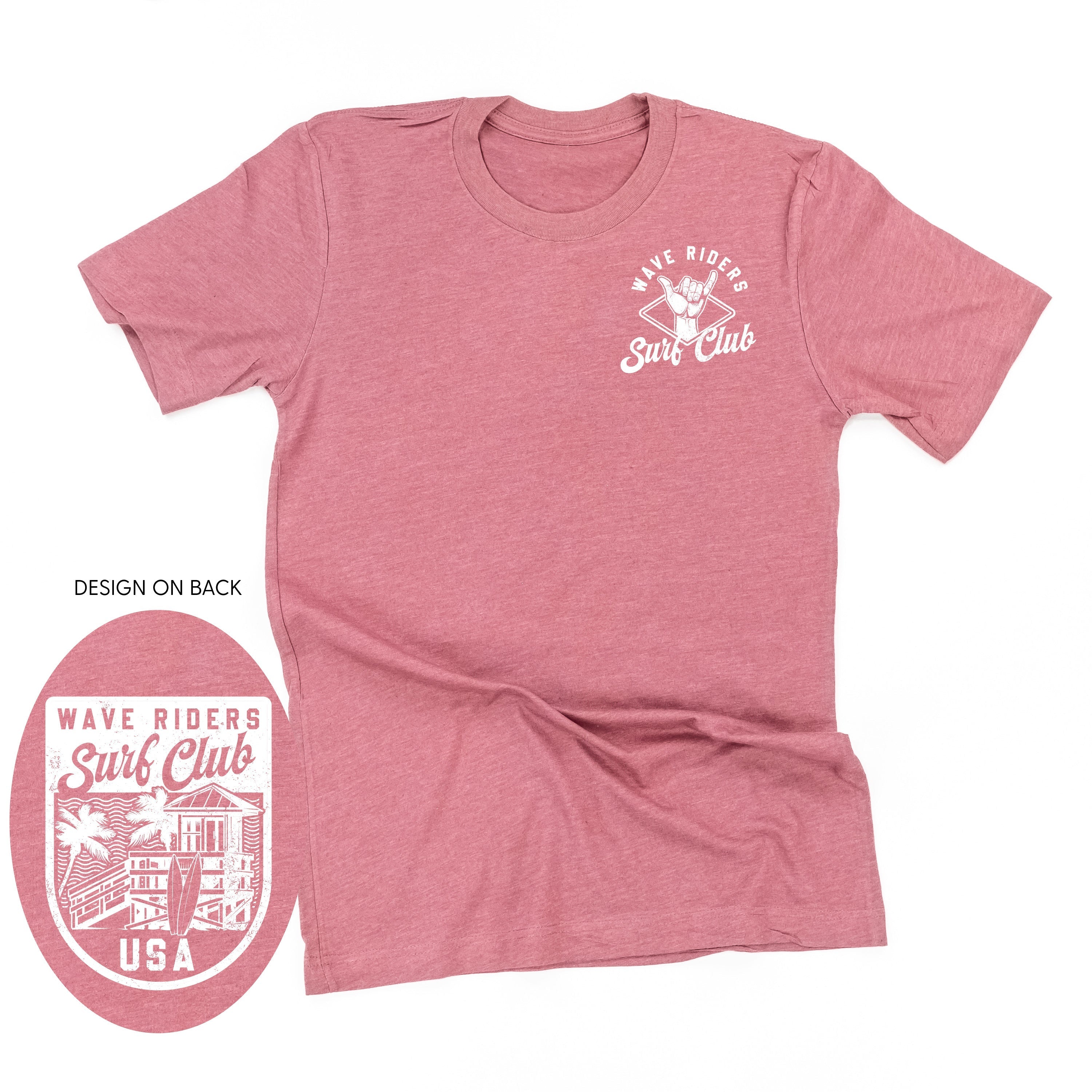 Wave Riders Surf Club (pf&amp;b) - Unisex Tee