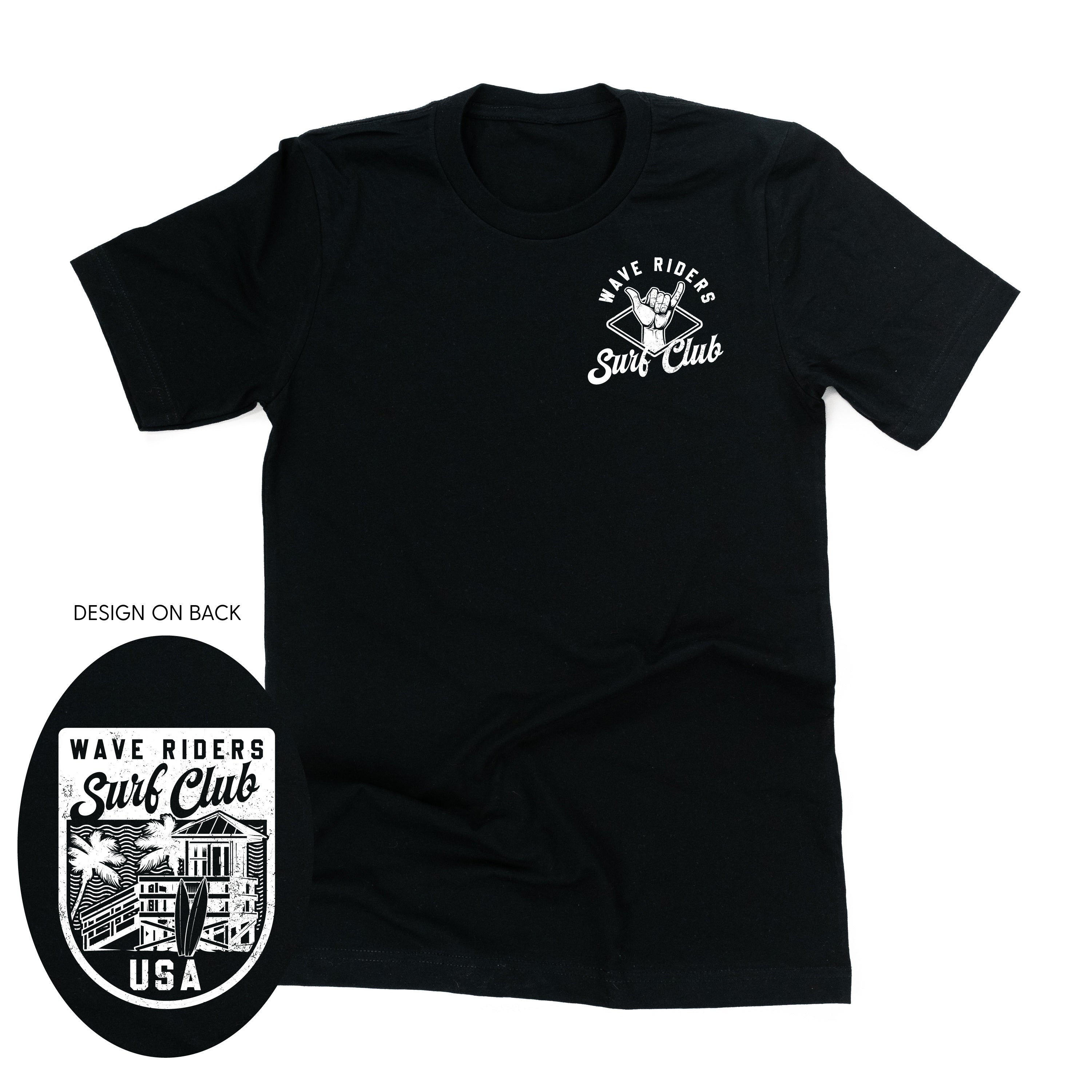 Wave Riders Surf Club (pf&amp;amp;b) - Unisex Tee