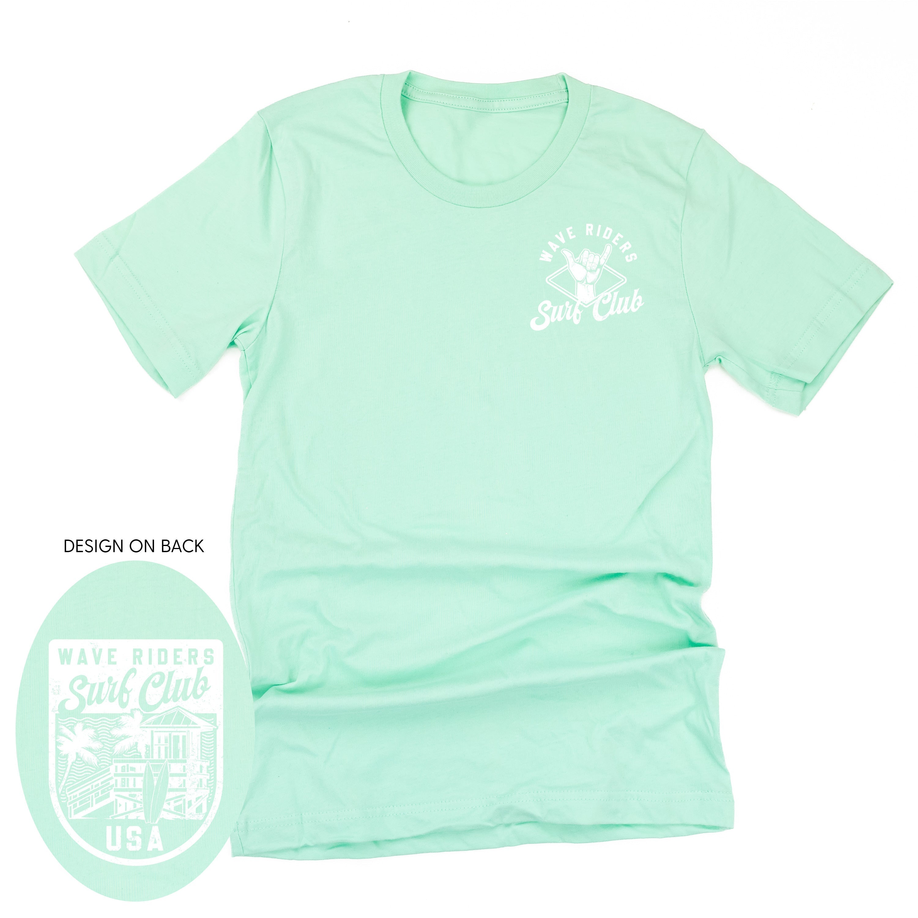 Wave Riders Surf Club (pf&amp;b) - Unisex Tee