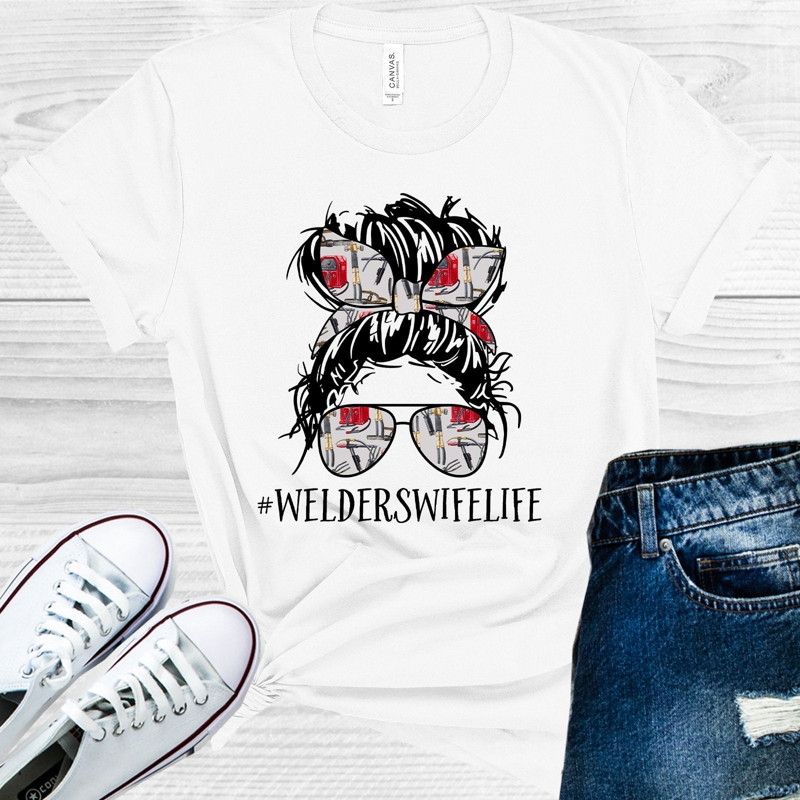 Welders Wife Life #welderswifelife Graphic Tee
