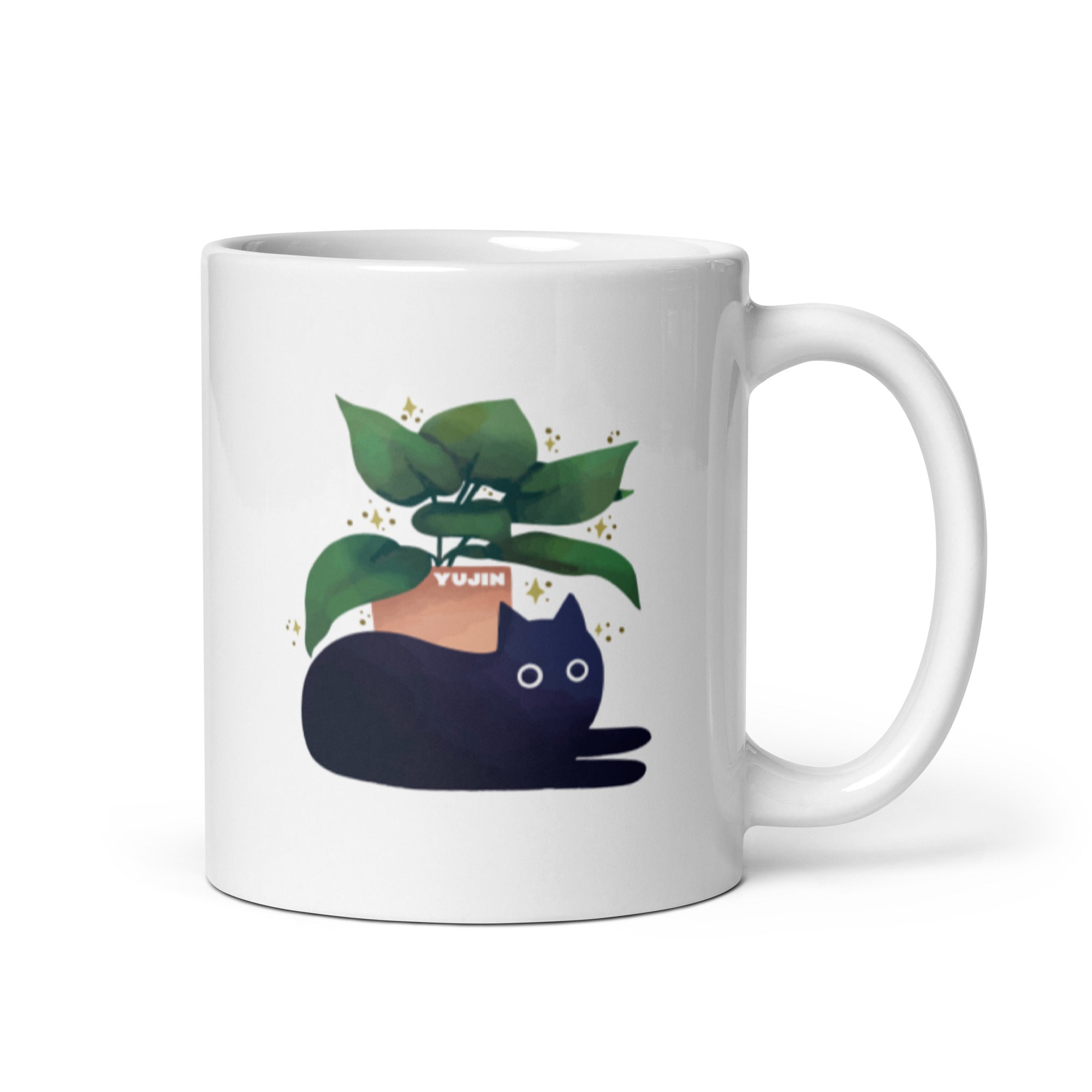 CHILLING CAT MUG