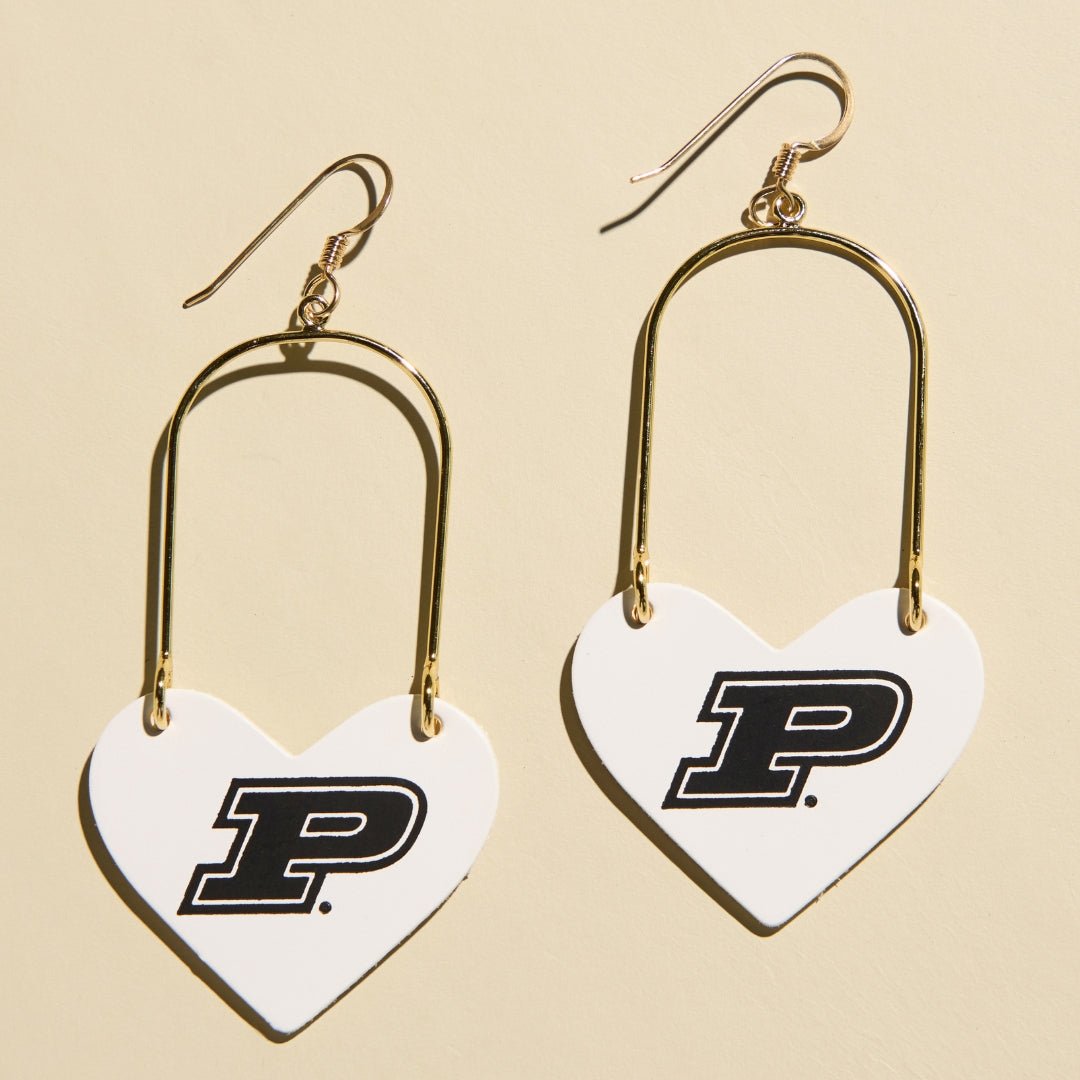 White Purdue University Heartthrobs