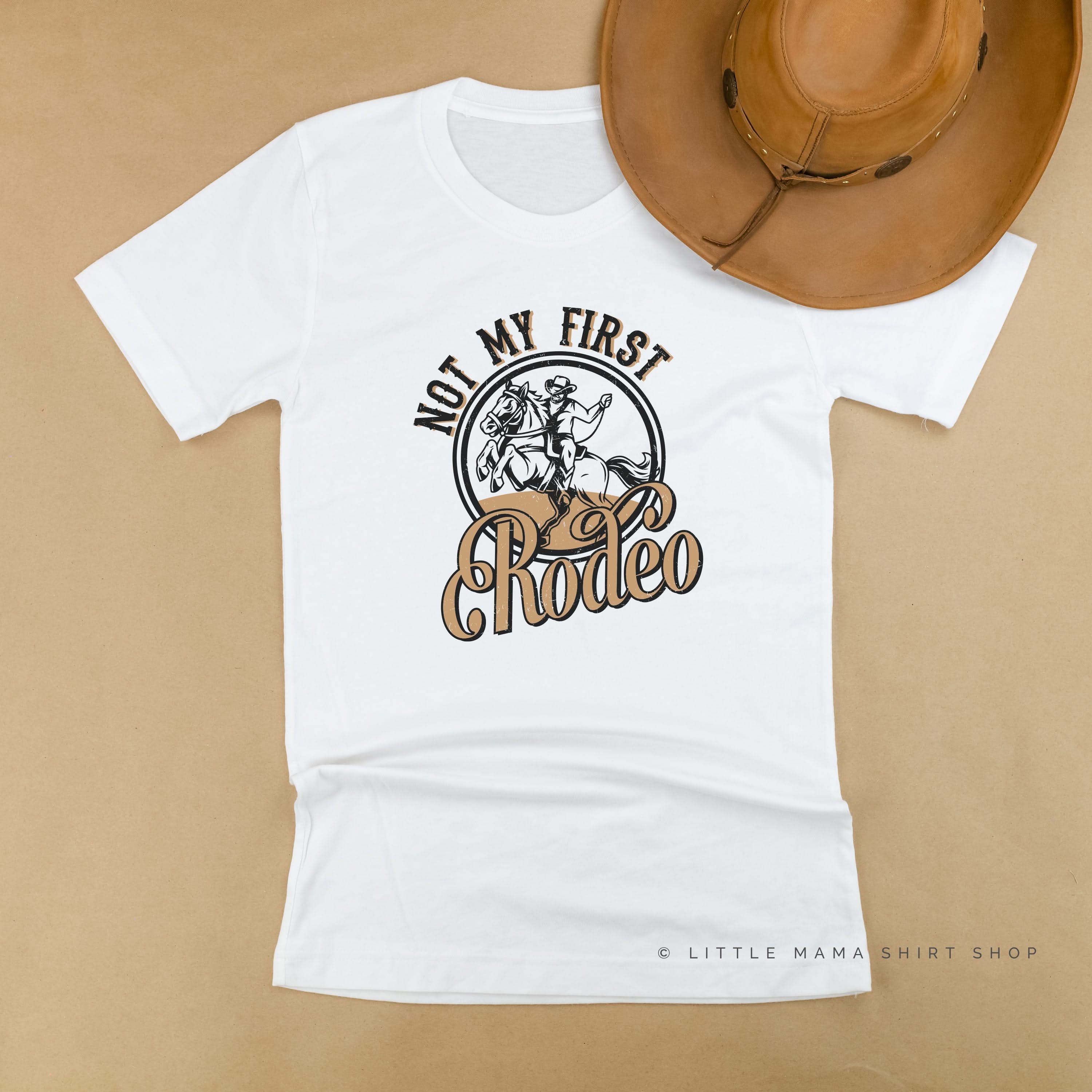 Not My First Rodeo - Distressed Design - Unisex Tee