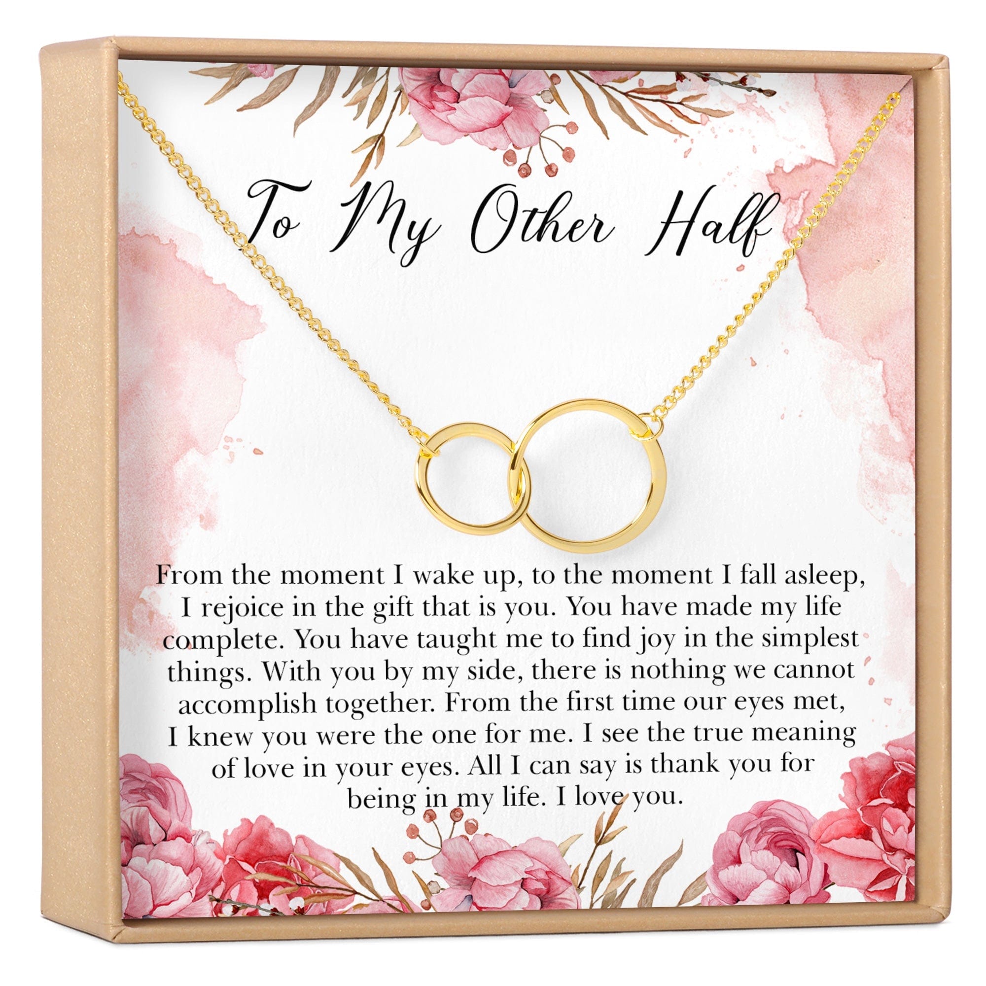 Wife Double Circles Necklace