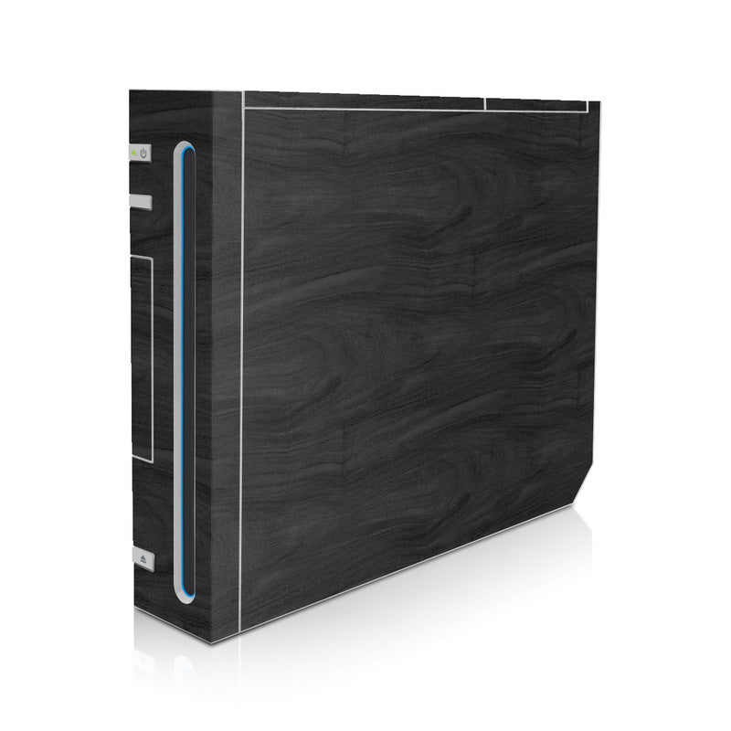 Black Woodgrain - Nintendo Wii Skin