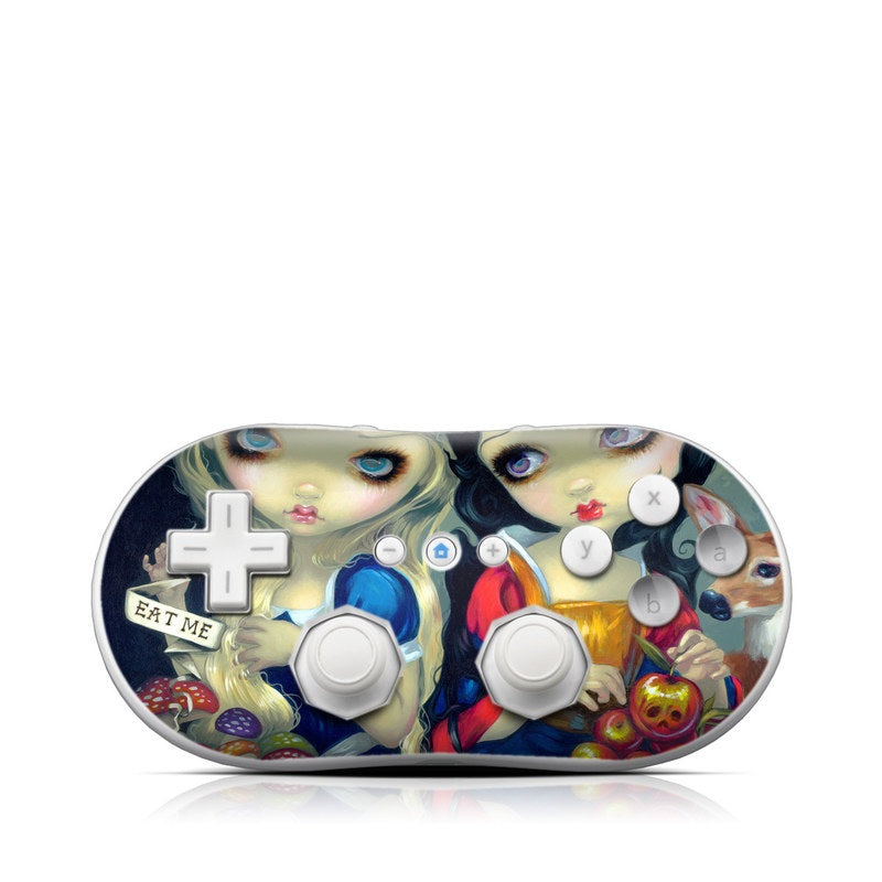 Alice &amp;amp; Snow White - Nintendo Wii Classic Controller Skin