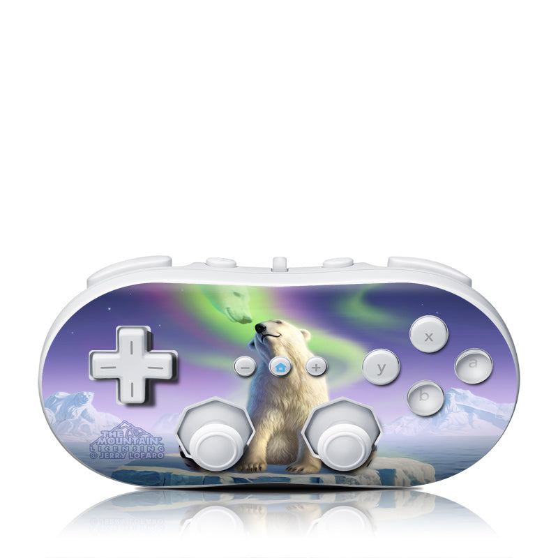 Arctic Kiss - Nintendo Wii Classic Controller Skin