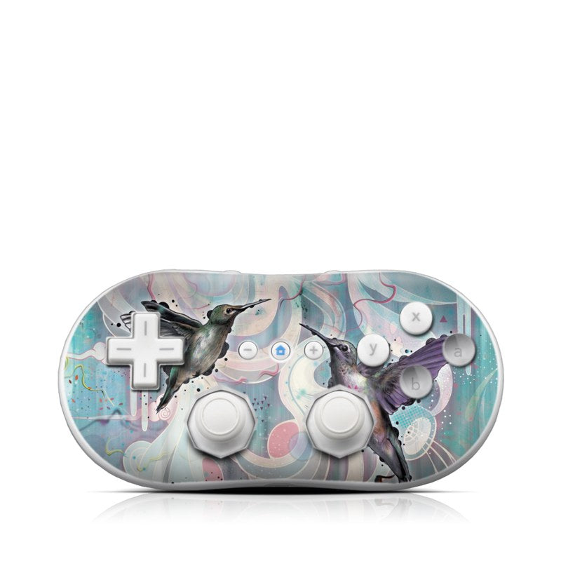 Hummingbirds - Nintendo Wii Classic Controller Skin