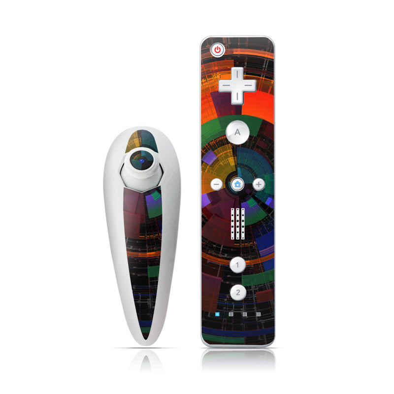 Color Wheel - Nintendo Wii Nunchuk Skin