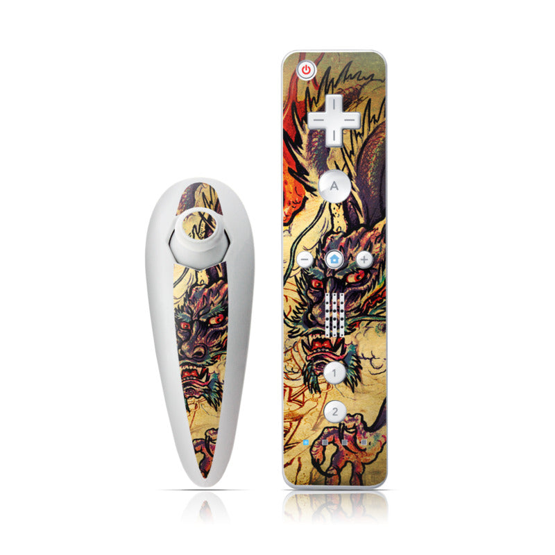 Dragon Legend - Nintendo Wii Nunchuk Skin
