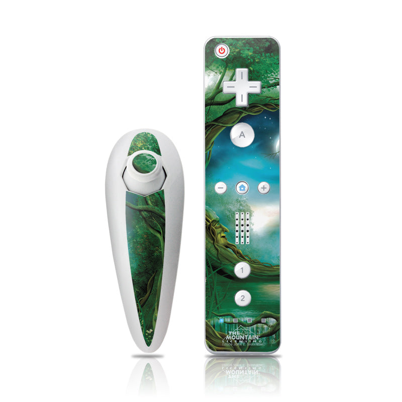 Moon Tree - Nintendo Wii Nunchuk Skin