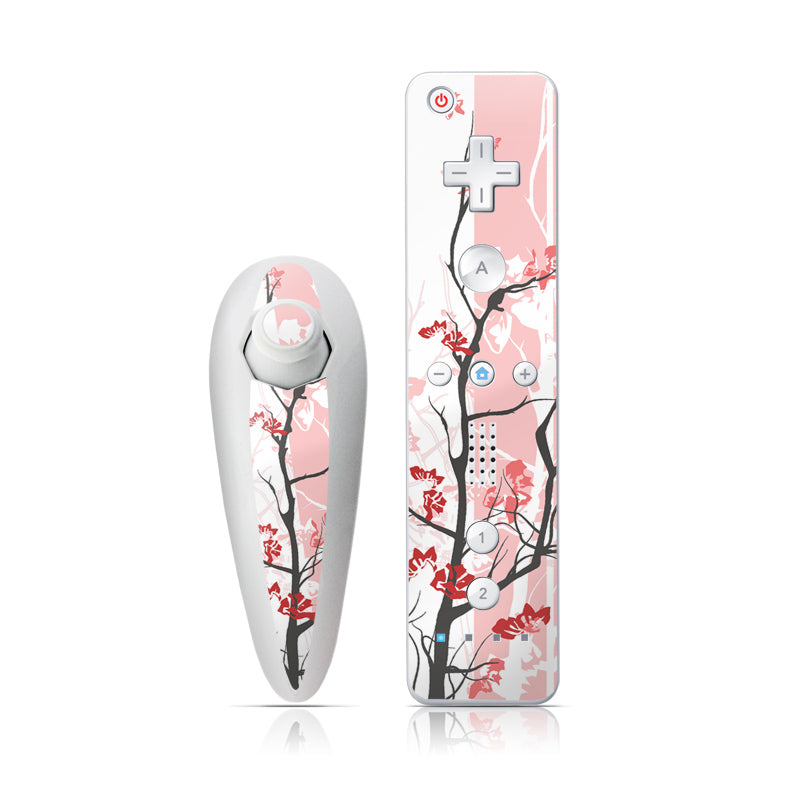 Pink Tranquility - Nintendo Wii Nunchuk Skin