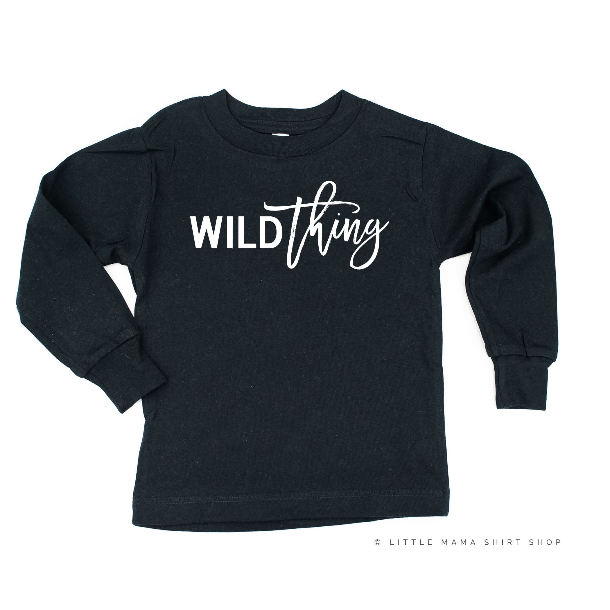 Wild Thing - Child Long Sleeve Tee