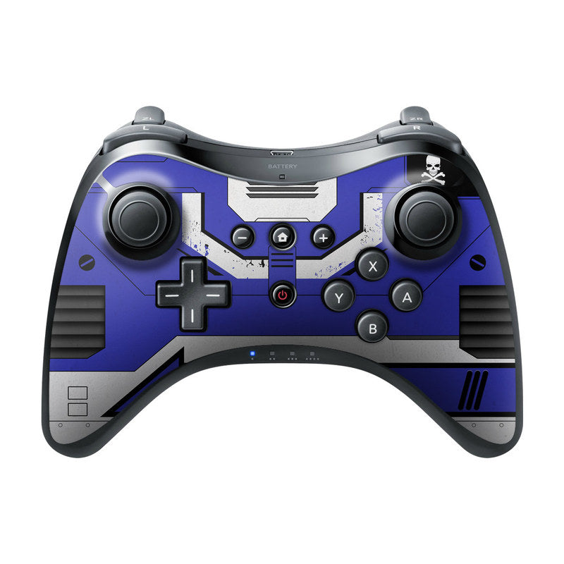 Blue Valkyrie - Nintendo Wii U Pro Controller Skin
