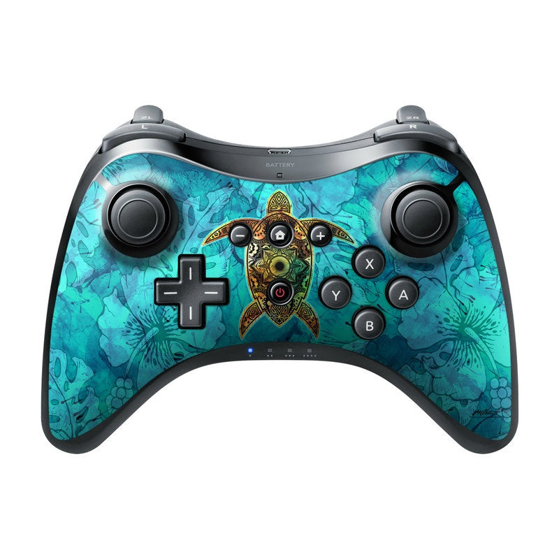 Sacred Honu - Nintendo Wii U Pro Controller Skin