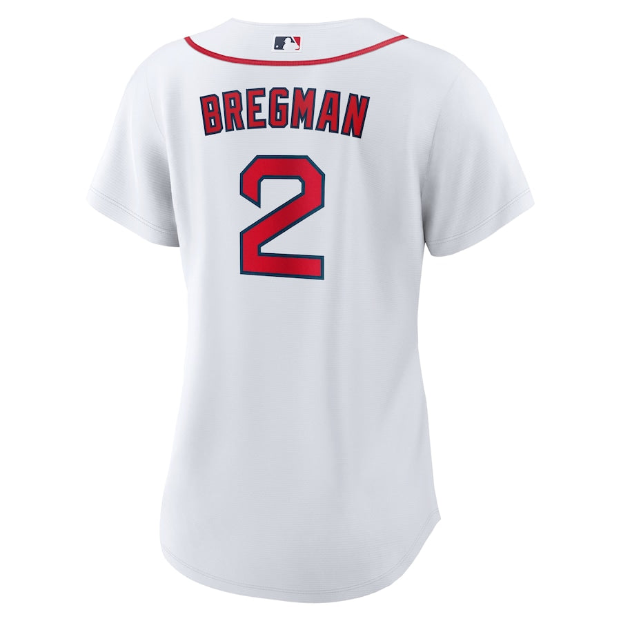 Women&#39;s Boston Red Sox Alex Bregman Nike White Home Replica Jersey