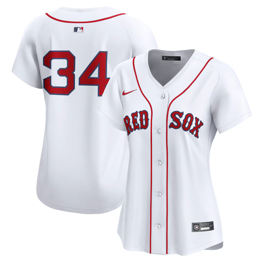 Women&amp;#39;s Boston Red Sox David Ortiz Nike White Home Limited Player Jersey