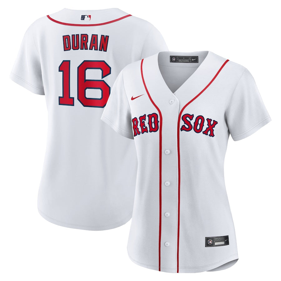 Women&amp;#39;s Boston Red Sox Jarren Duran Nike White Replica Player Jersey