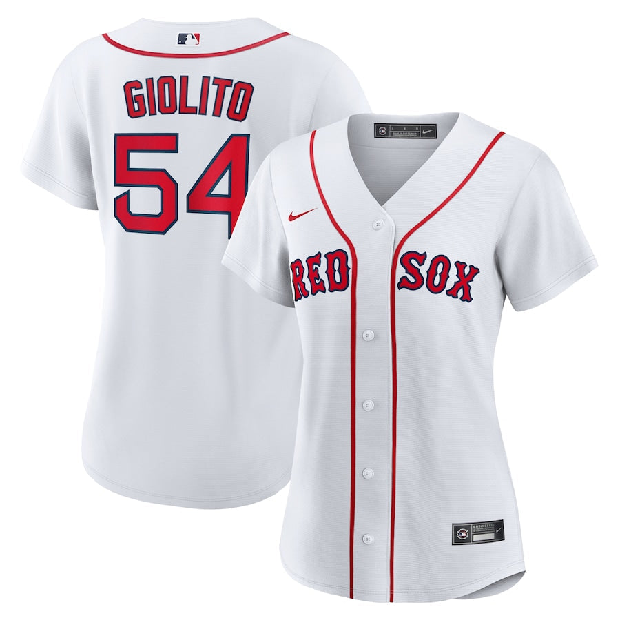 Women&amp;#39;s Boston Red Sox Lucas Giolito Nike White Home Replica Jersey