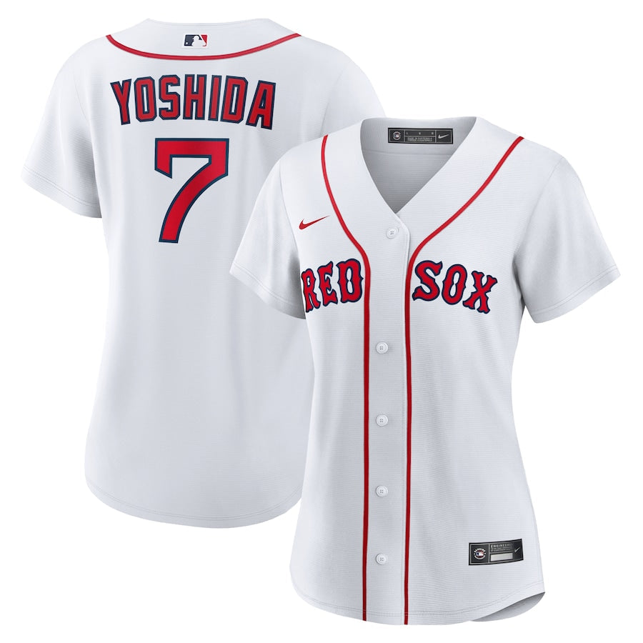 Women&amp;#39;s Boston Red Sox Masataka Yoshida Nike White Home Replica Jersey