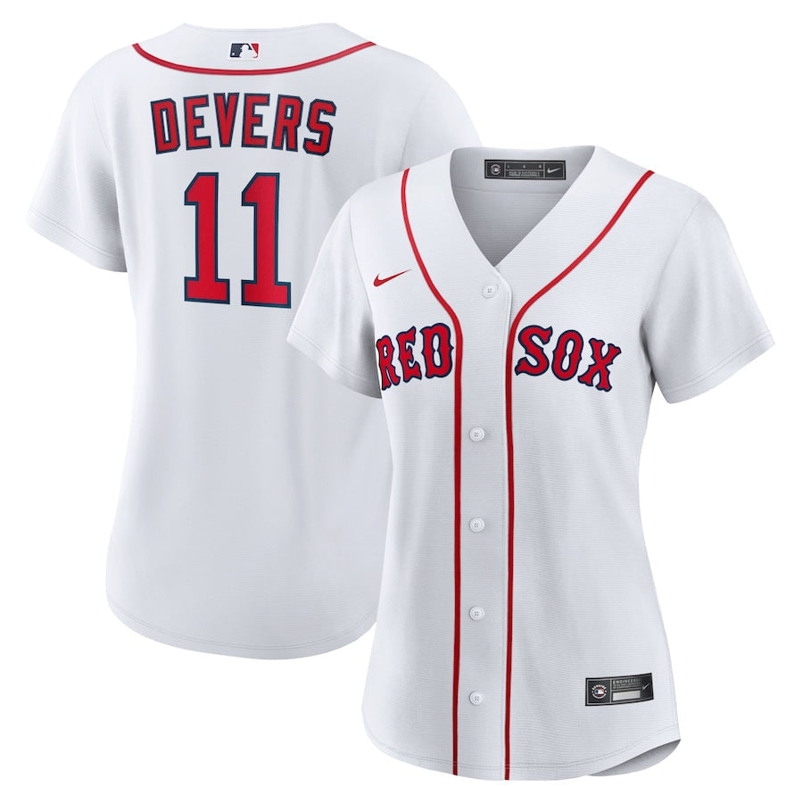 Women&amp;#39;s Boston Red Sox Rafael Devers Nike White Home Replica Player Jersey