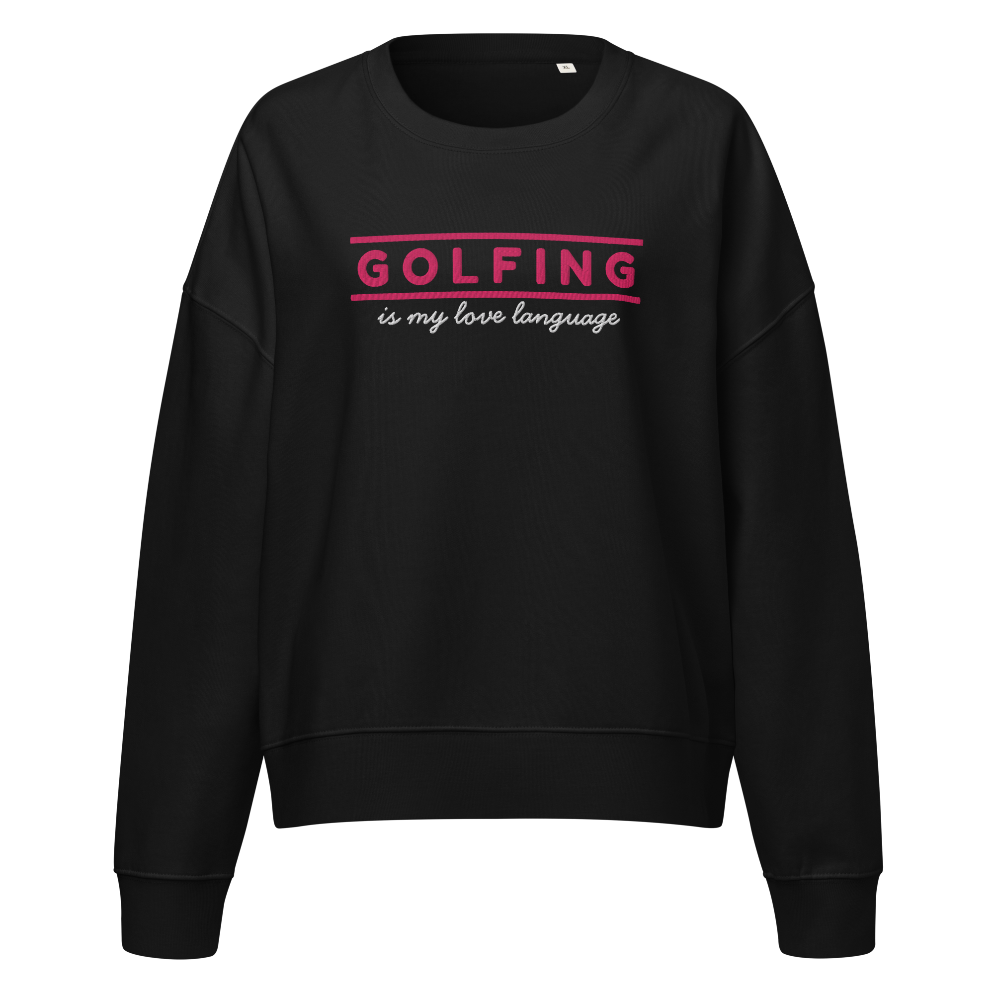 Golfing Is My Love Language Women&amp;#39;s Sweatshirt