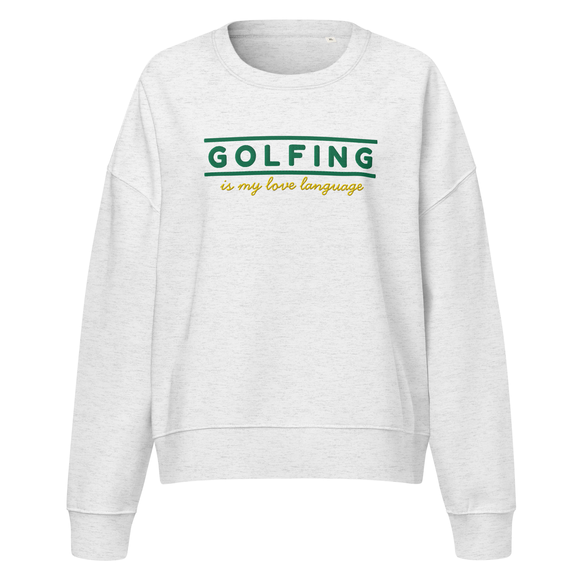 Golfing Is My Love Language Women&amp;#39;s Sweatshirt