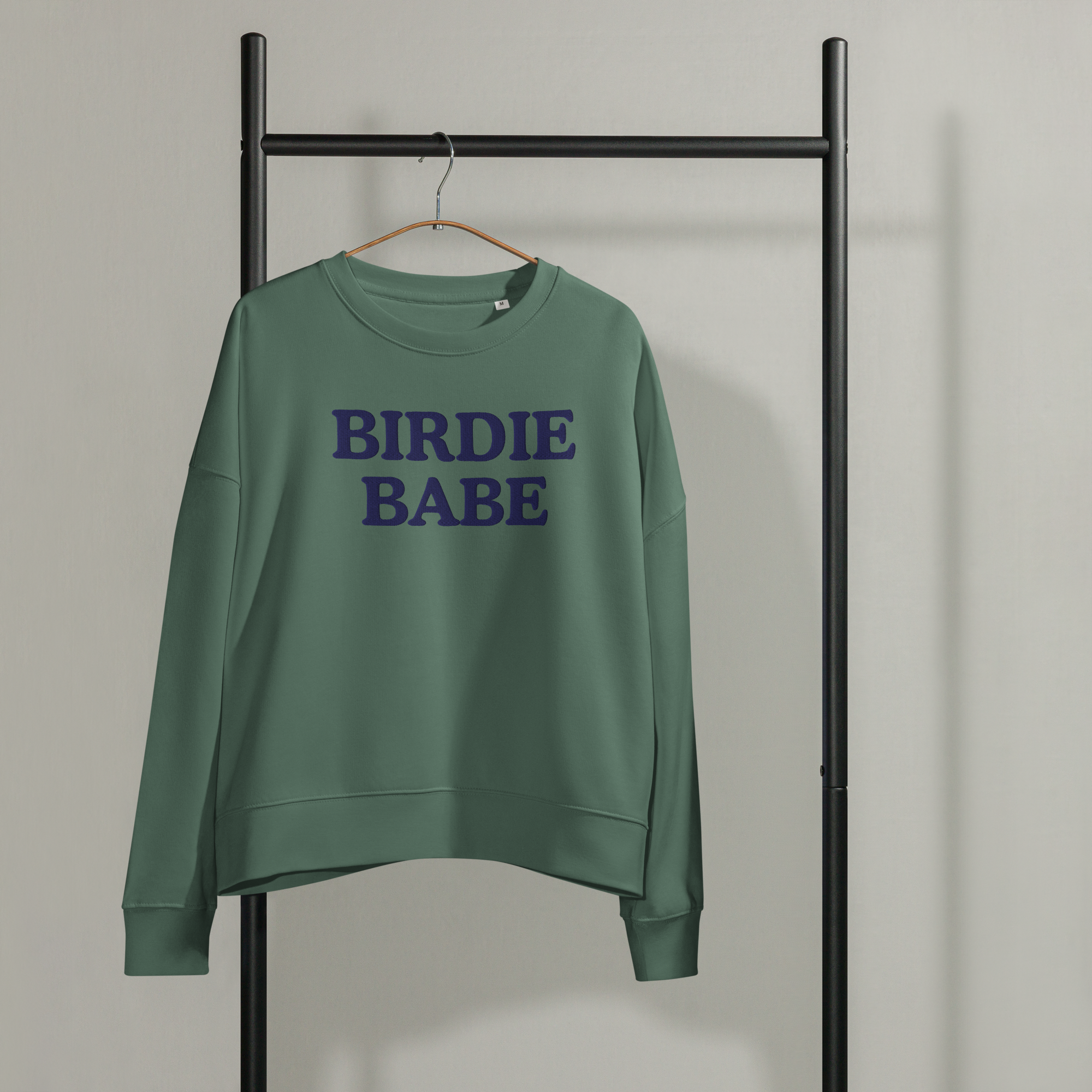 BIRDIE BABE Women&amp;#39;s Organic Crewneck Sweatshirt