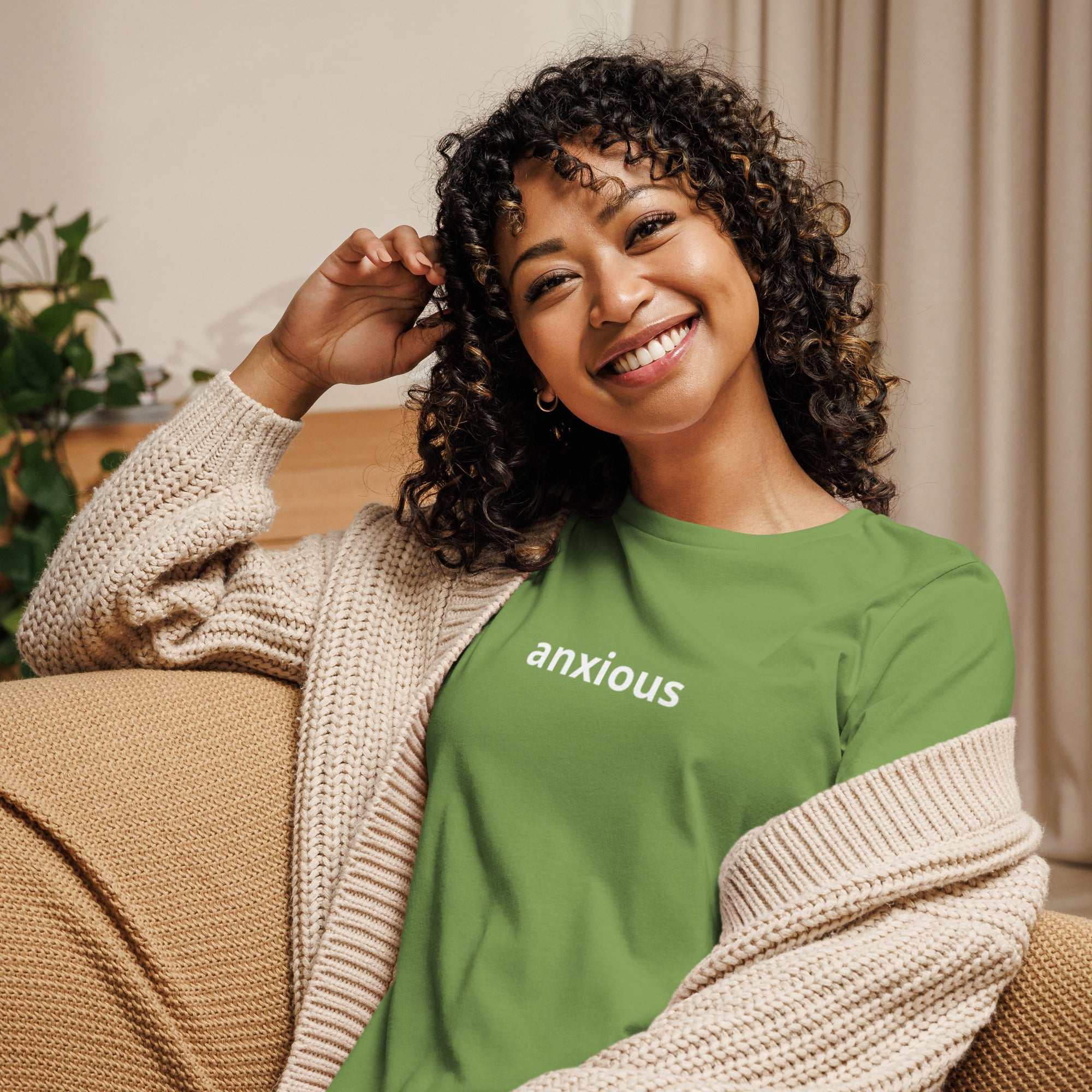 Women&amp;#39;s anxious tee