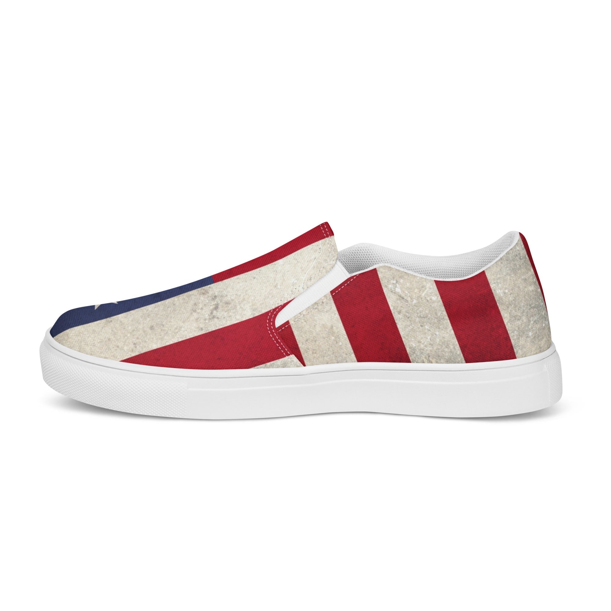 Patriot Kicks: Women’s slip-on canvas shoes