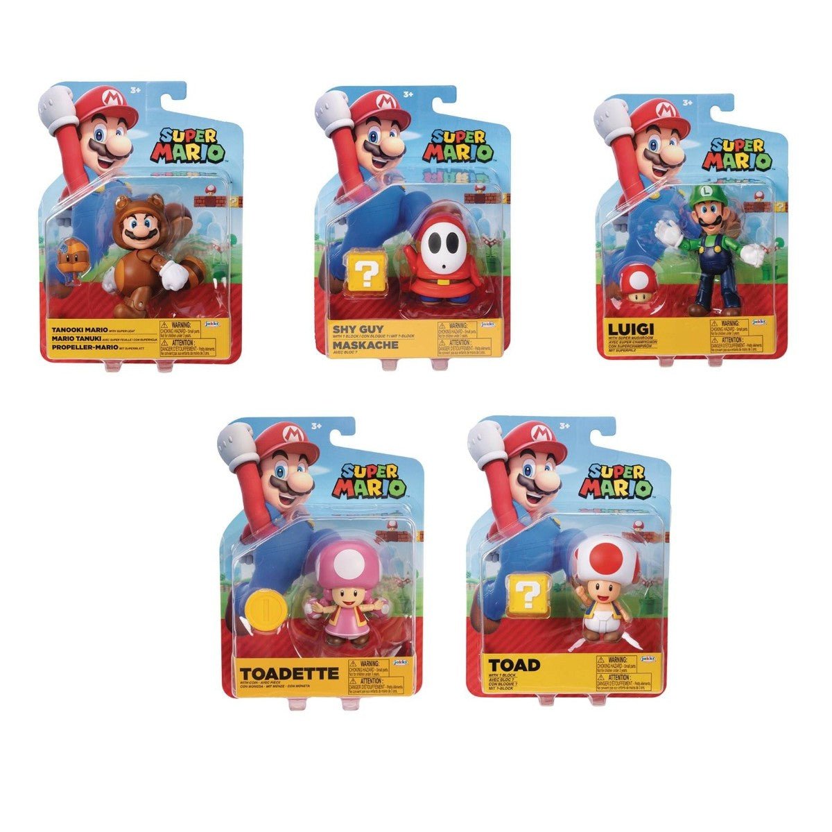 World of Nintendo Mario 4&amp;quot; Action Figure - Select Figure(s)