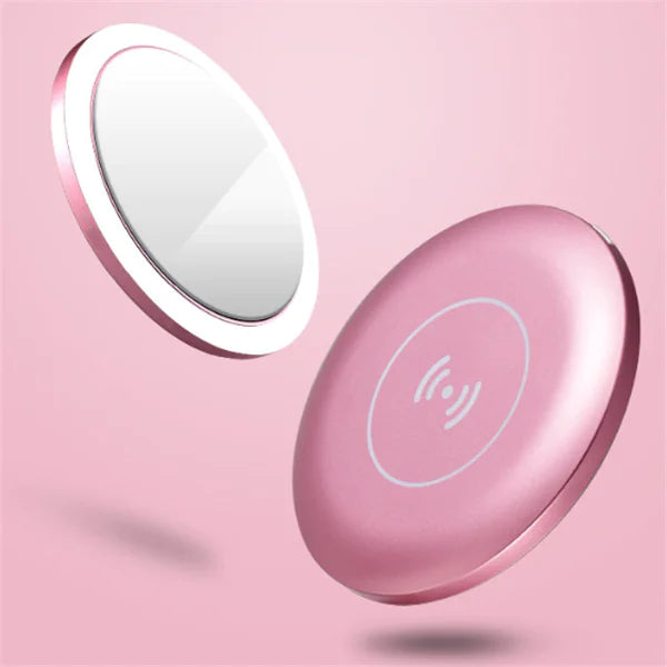 Style Loft Collection BeautyStyle LED Makeup Mirror and Wireless Charger