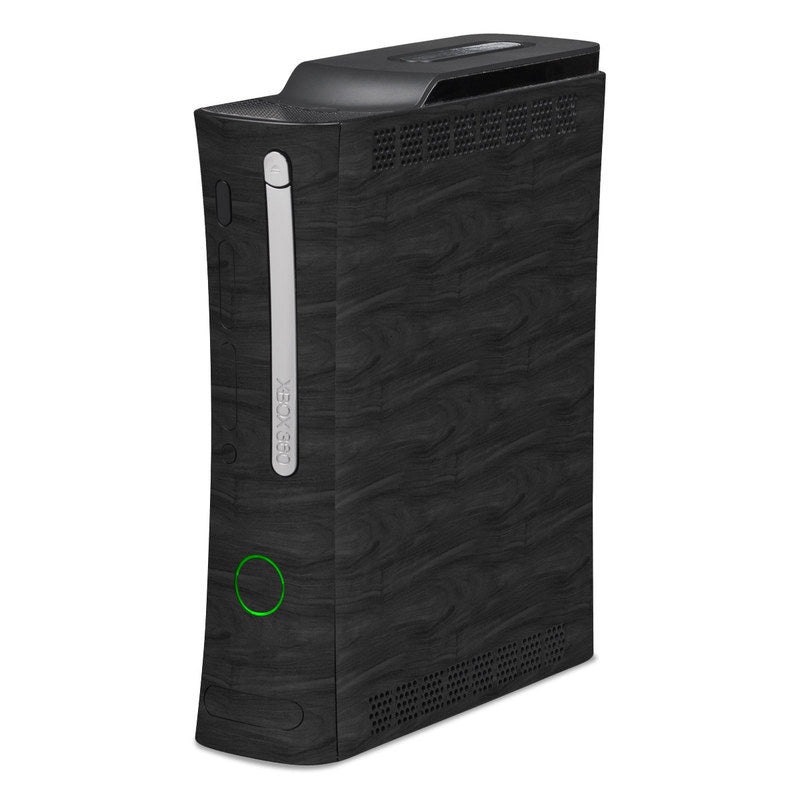 Black Woodgrain - Microsoft Xbox 360 Skin