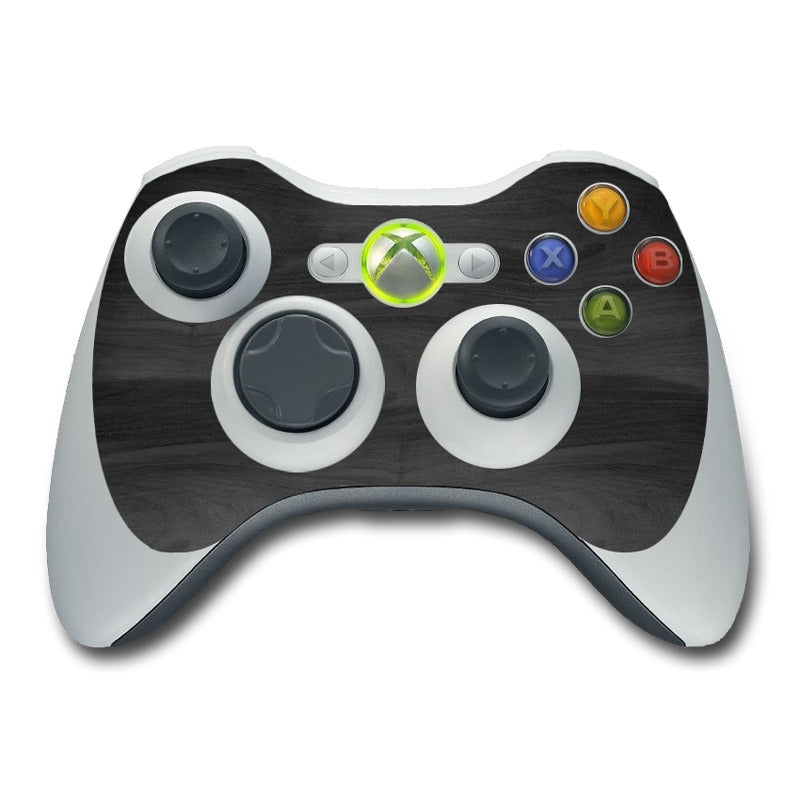 Black Woodgrain - Microsoft Xbox 360 Controller Skin