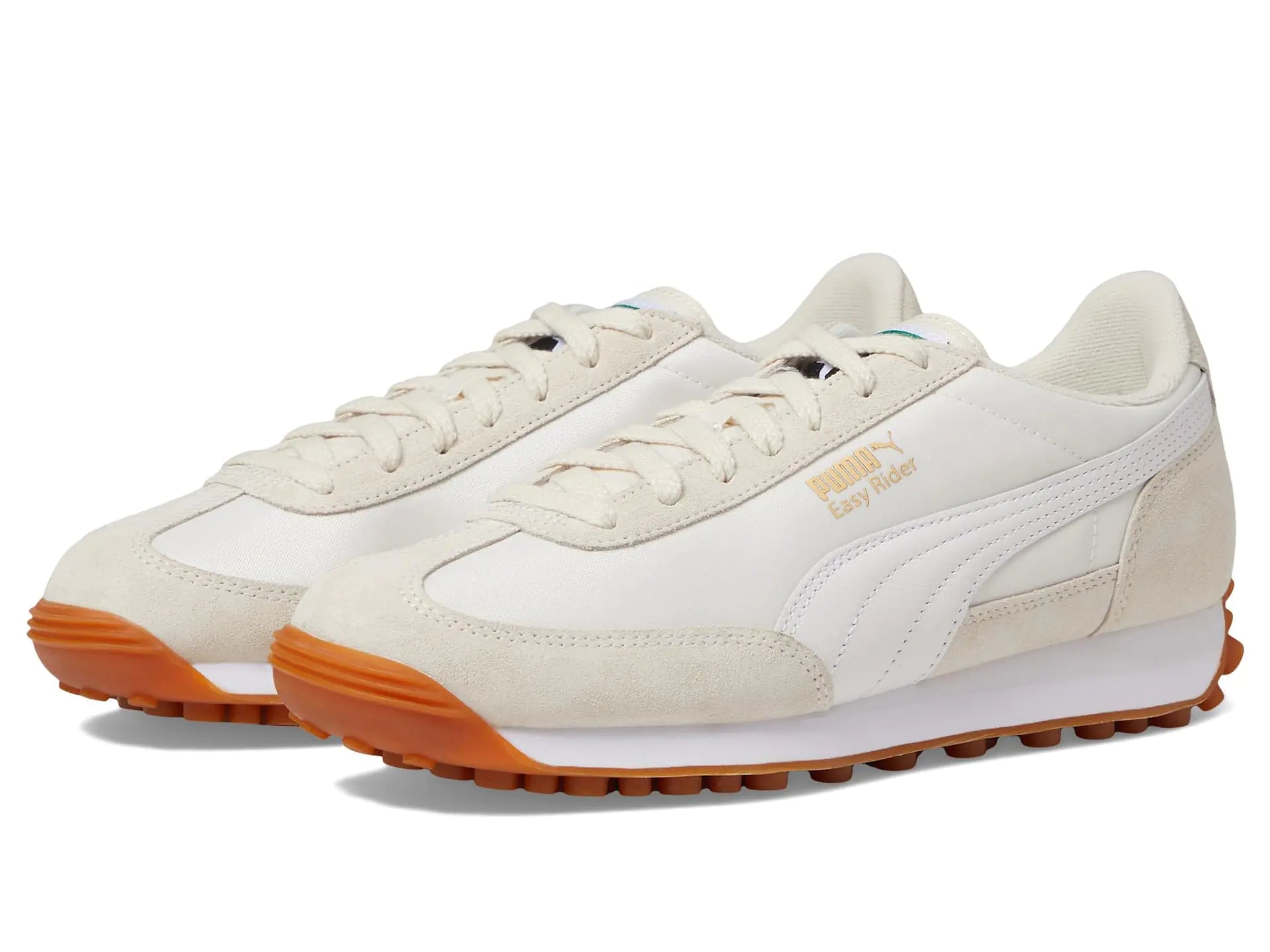 Style Loft Collection x PUMA Easy Rider Vintage Sneaker Alpine Snow White Gold, (Size 10.5 US)