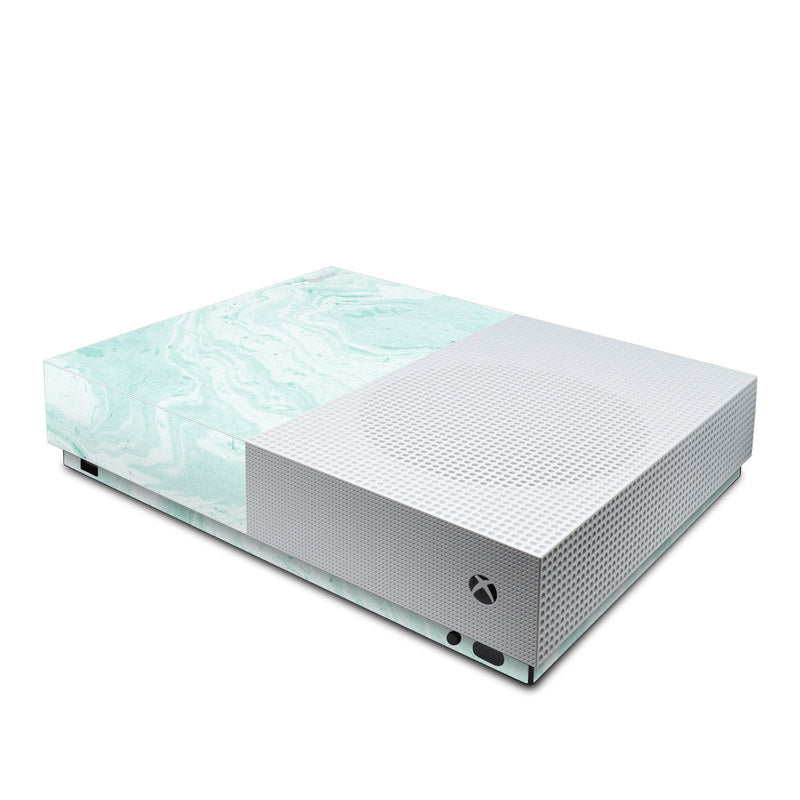 Winter Green Marble - Microsoft Xbox One S All Digital Edition Skin