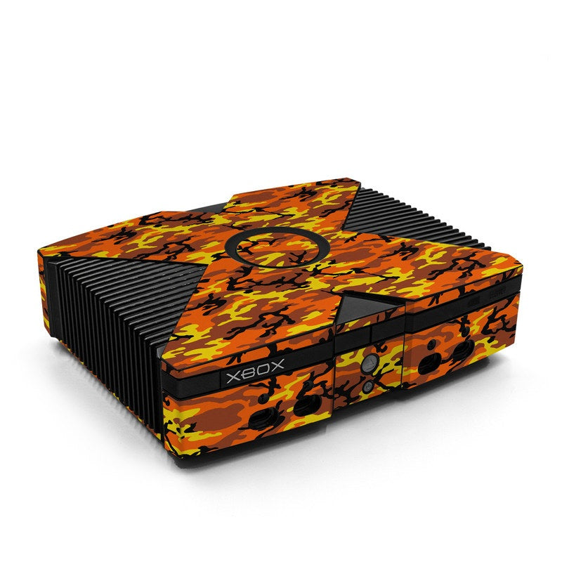 Orange Camo - Microsoft Xbox Skin