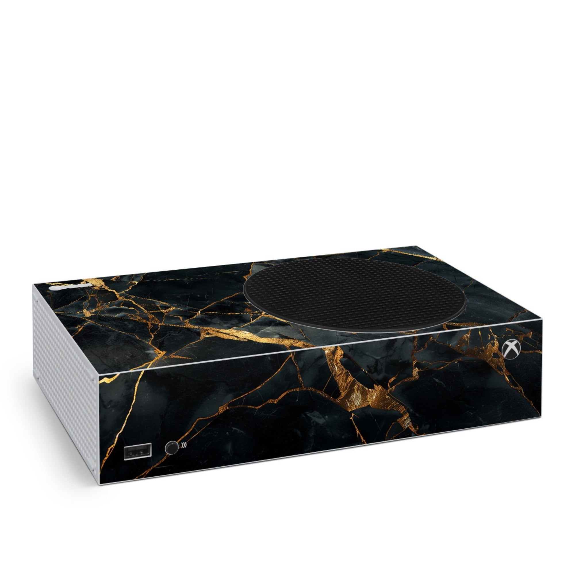 Repaired Black Marble - Microsoft Xbox Series S Skin