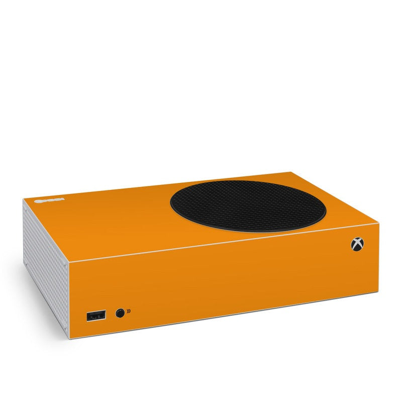 Solid State Orange - Microsoft Xbox Series S Skin