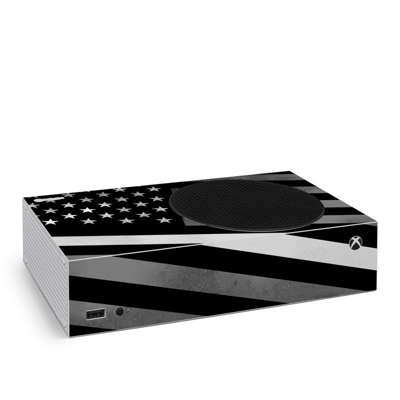 Thin White Line Hero - Microsoft Xbox Series S Skin